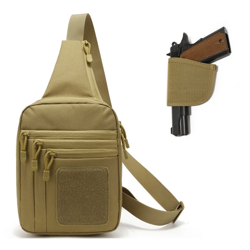 New Tactical Chest Bag Pistol  – обзор и цена Edc Concealed Carry Backpack