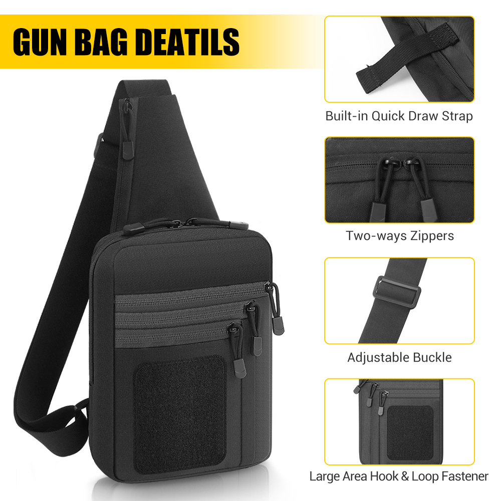 Tactical Pistol Gun Bag Concea – обзор и цена Edc Concealed Carry