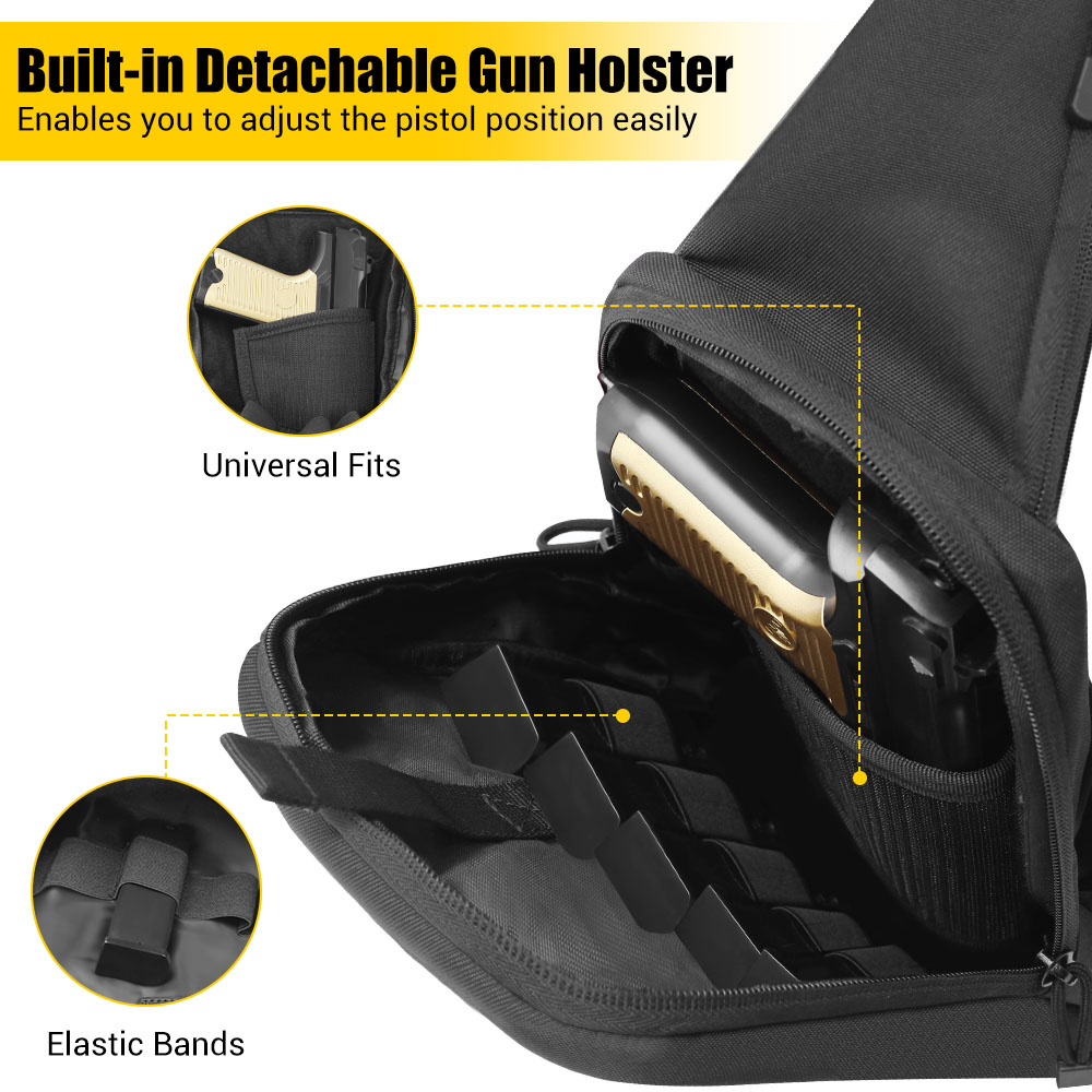 Tactical Pistol Gun Bag Concea – обзор и цена Edc Concealed Carry