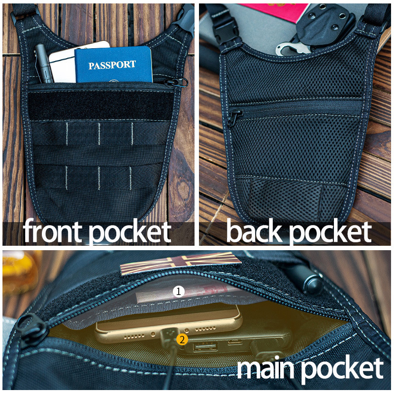 Underarm Tactical Shoulder Bag – обзор и цена Edc Carry Case