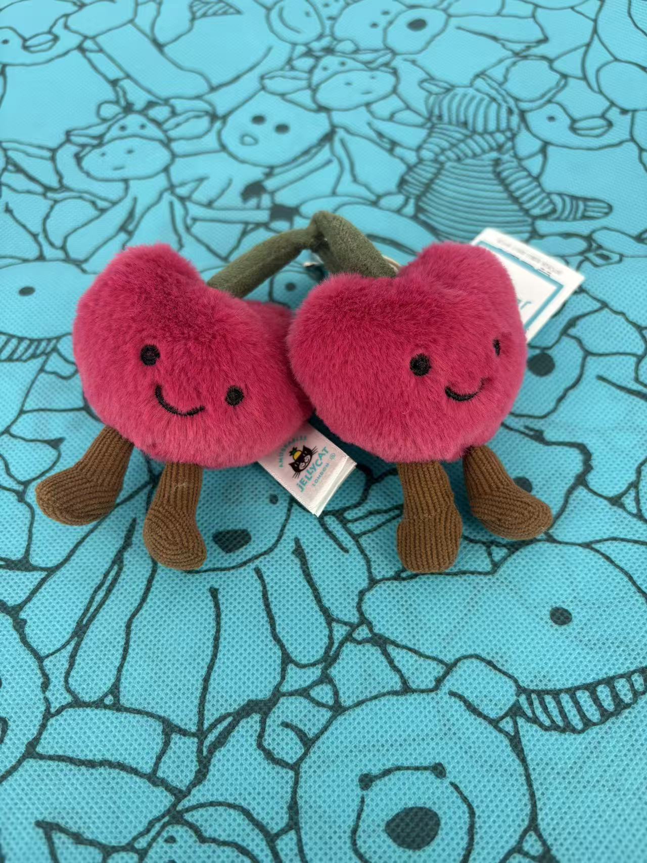 Plush Cotton Cat Candy Two Ton – обзор и цена Carabiner Keychain