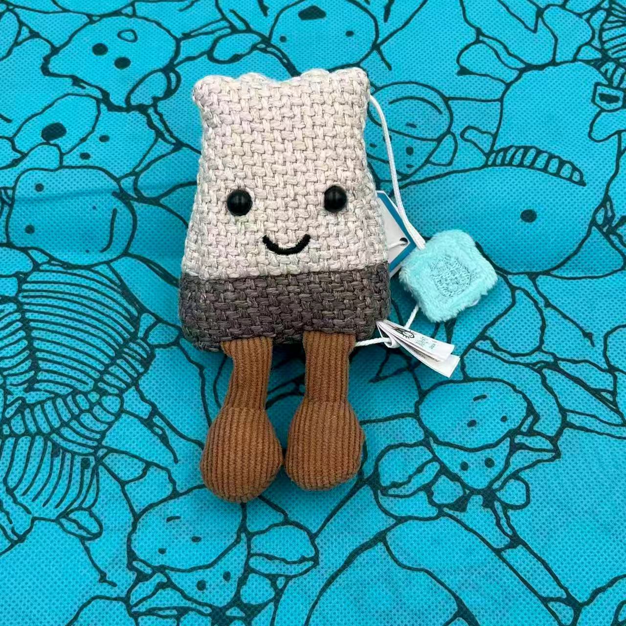 Plush Cotton Cat Candy Two Ton – обзор и цена Carabiner Keychain
