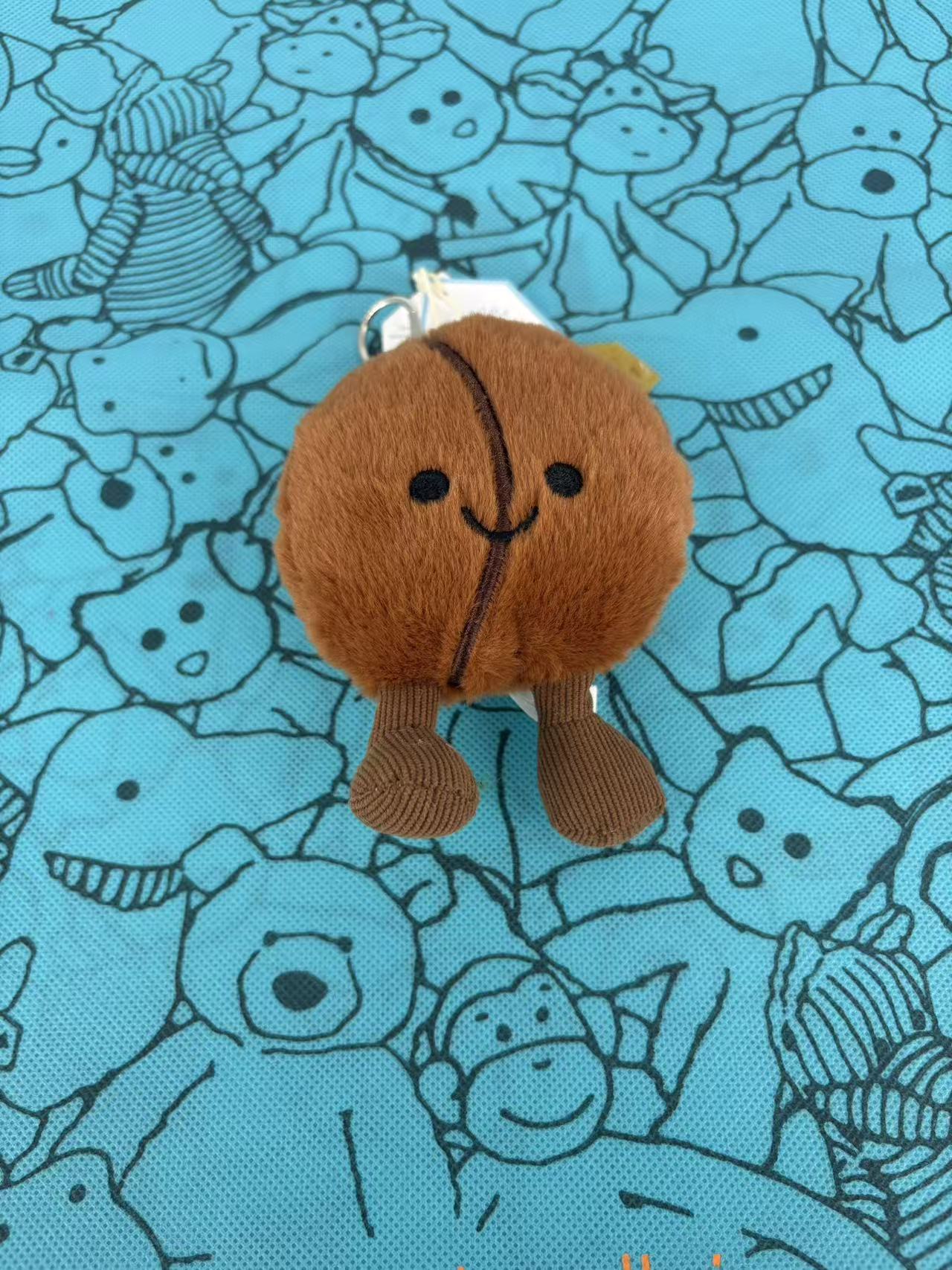 Plush Cotton Cat Candy Two Ton – обзор и цена Carabiner Keychain