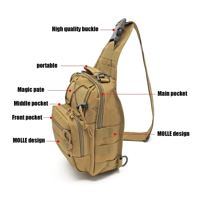 Military Tactical Sling Backpa – обзор и цена Edc Concealed Carry Backpack