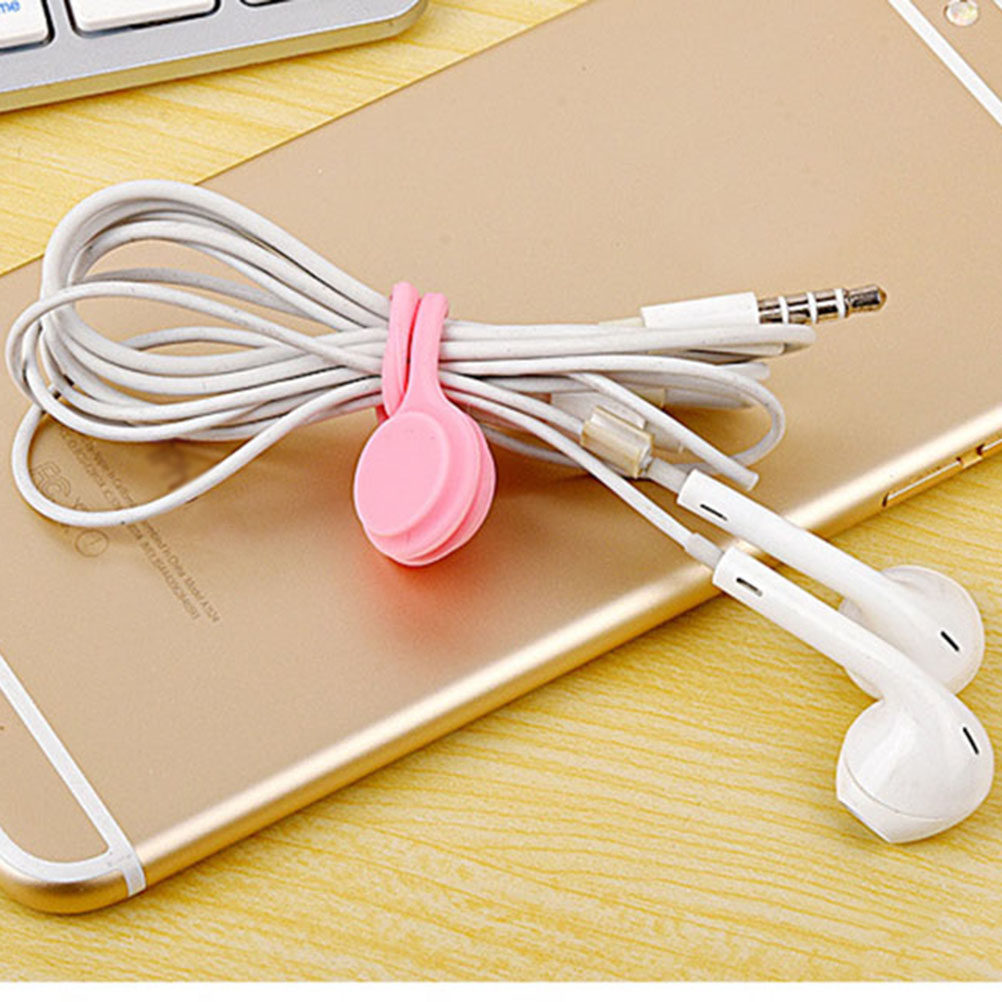 8Pcs Magnetic Earphone Keepers – обзор и цена Cable Winder Keychain
