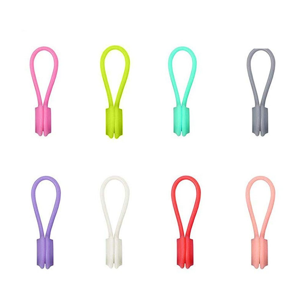 8Pcs Magnetic Earphone Keepers – обзор и цена Cable Winder Keychain