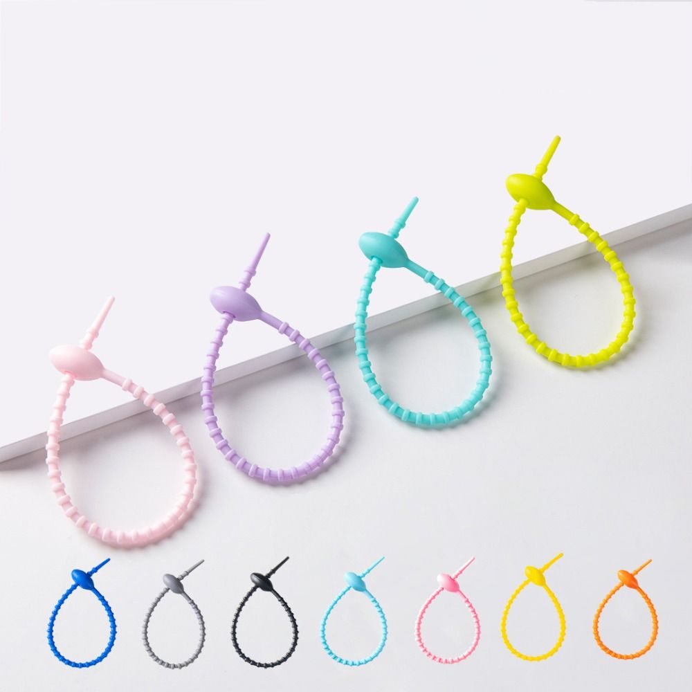 10Pcs/Set Tadpole Shaped Cable – обзор и цена Cable Winder Keychain