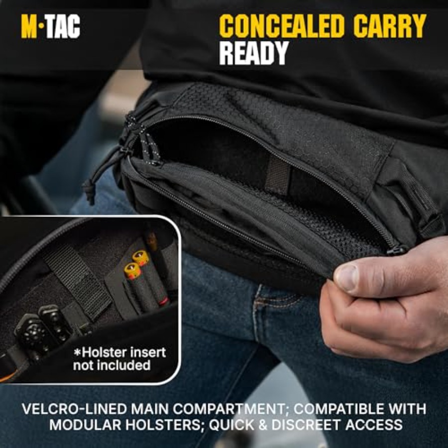Military Tactical Mens Fanny P – обзор и цена Edc Concealed Carry Fanny Pack