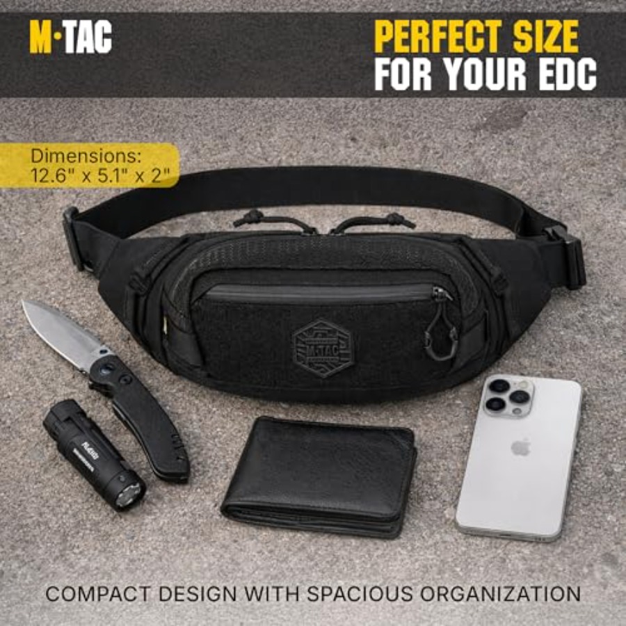 Military Tactical Mens Fanny P – обзор и цена Edc Concealed Carry Fanny Pack