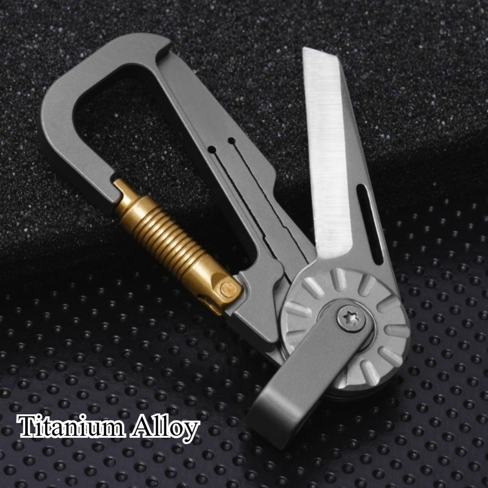 New Mini Titanium Alloy Keycha – обзор и цена Edc Car Carry