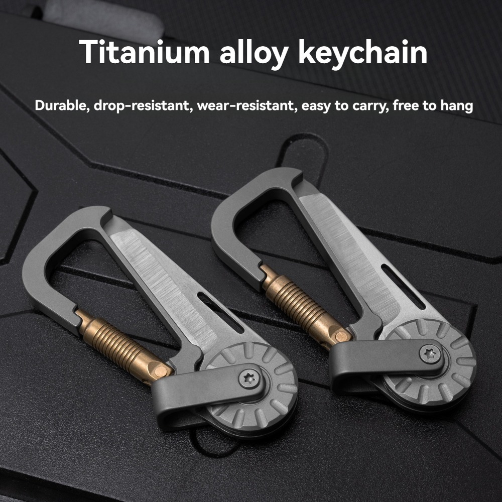 New Mini Titanium Alloy Keycha – обзор и цена Edc Car Carry