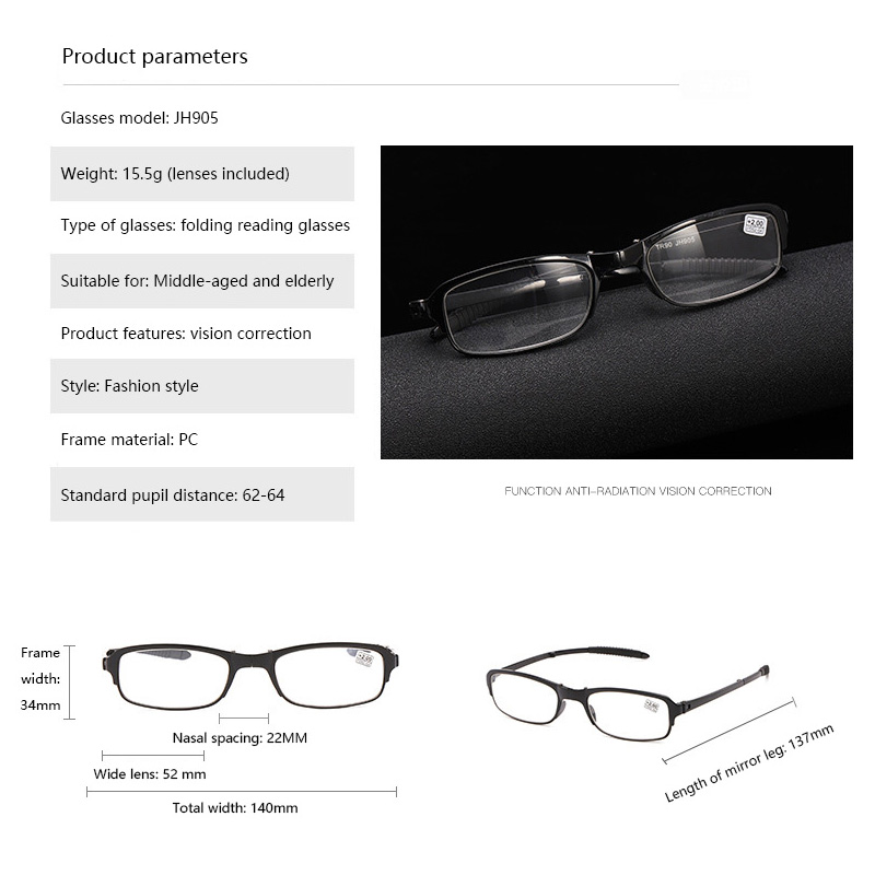 Design Reading Glasses Men Wom – обзор и цена Wallet Slim Titanium