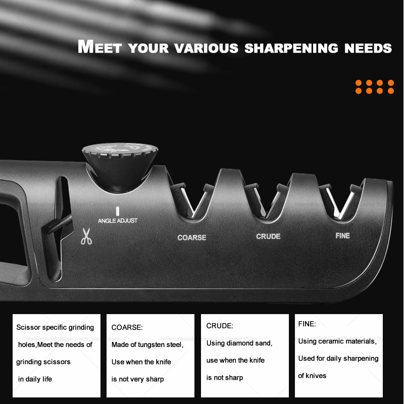 Kitchen Knife Sharpener Multif – обзор и цена Pocket Knife Ceramic