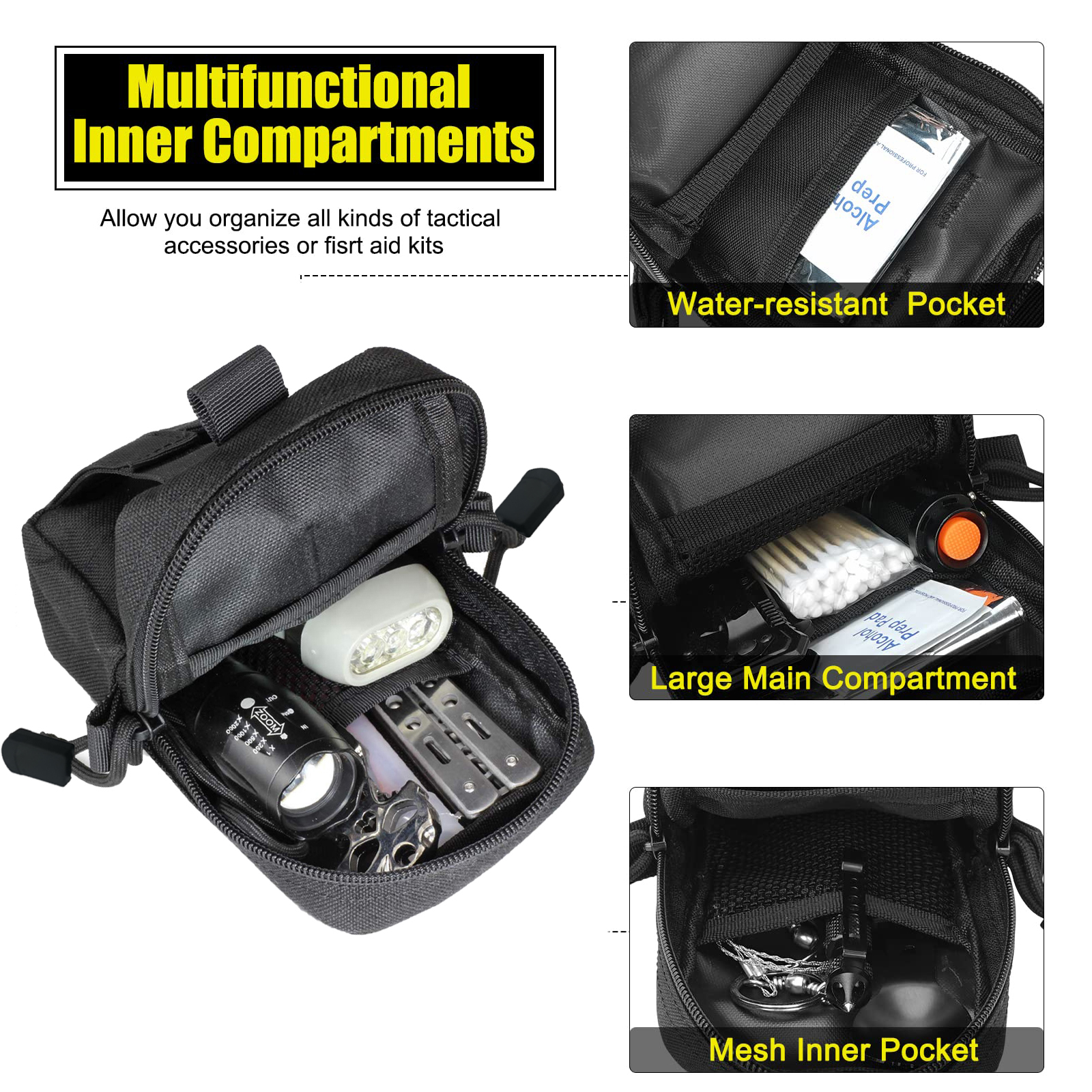 Tactical Molle Pouch Waist Bag – обзор и цена Edc Carry Box