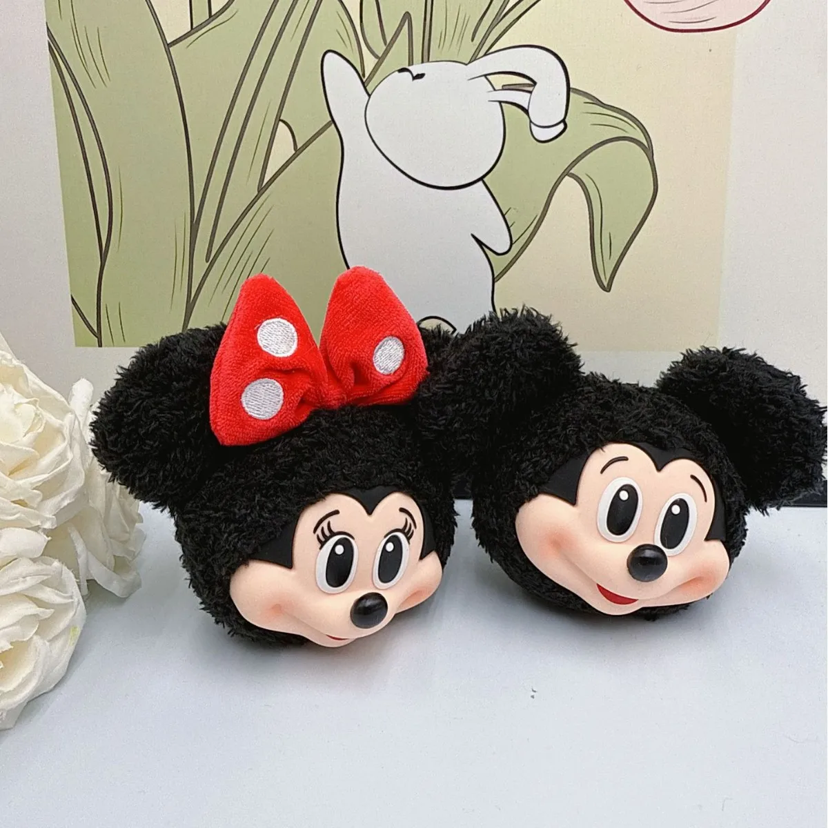 Mickey Minnie Plush Doll Keych – обзор и цена Carabiner Keychain