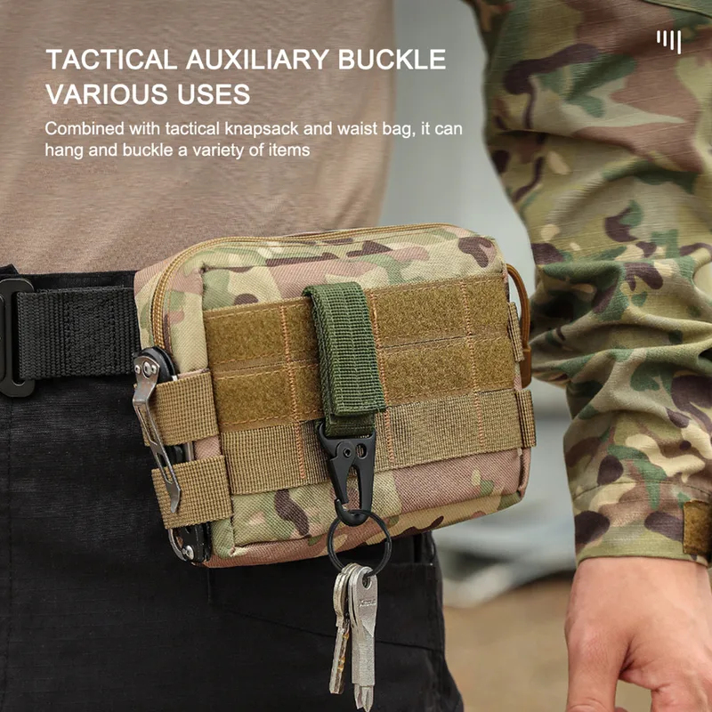 1-4Pcs Tactical Carabiner Outd – обзор и цена Edc Carry Kit