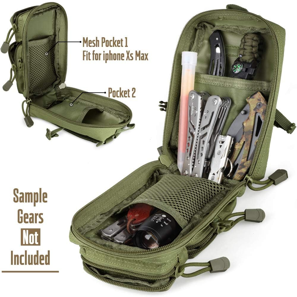 Tactical Molle Utility Pouch O – обзор и цена Edc Carry Kit