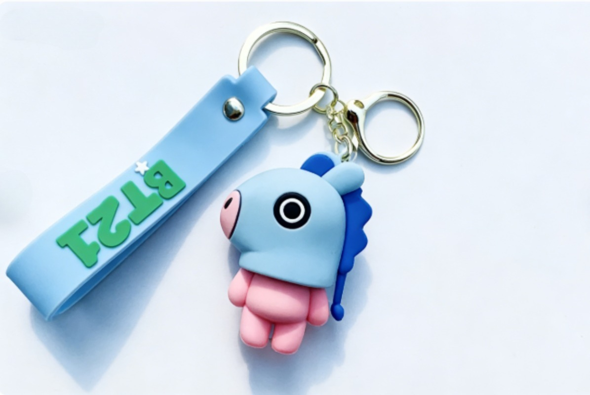 New BT21 Koya RJ Shooky Cooky  – обзор и цена Carabiner Keychain