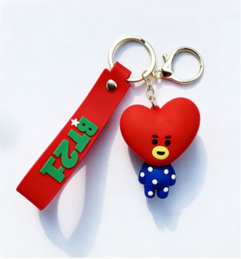 New BT21 Koya RJ Shooky Cooky  – обзор и цена Carabiner Keychain