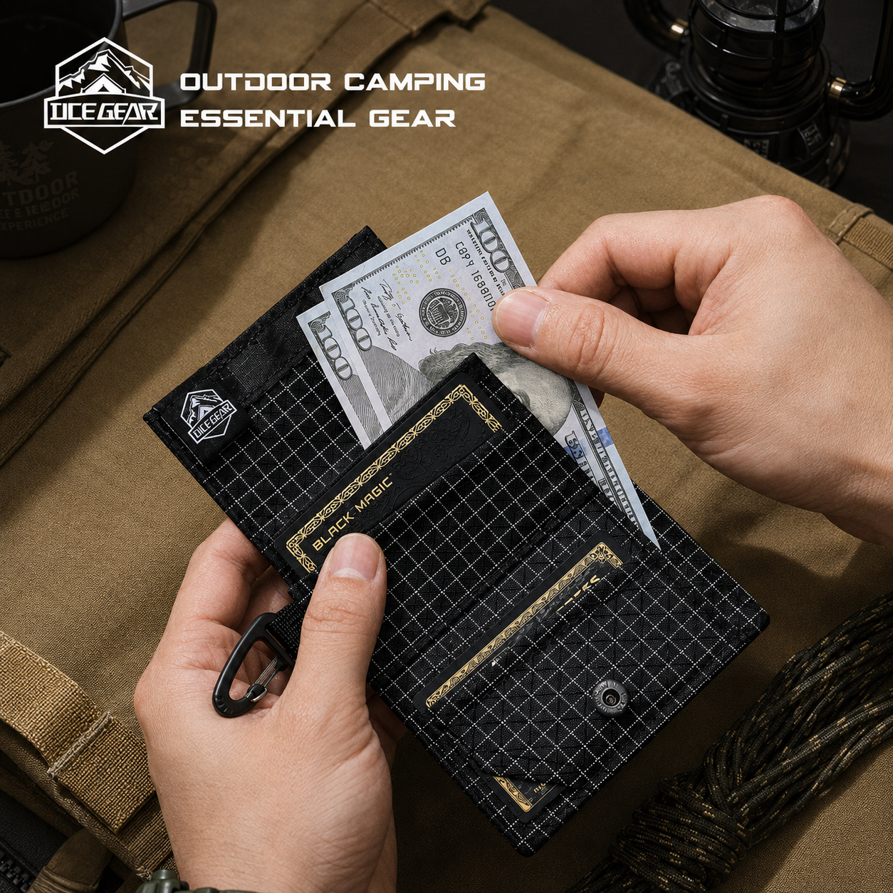 Lightweight Trifold Wallet wit – обзор и цена Edc Carry Case