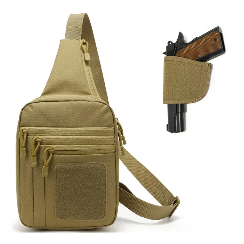 New Tactical Chest Bag Pistol  – обзор и цена Edc Concealed Carry Backpack
