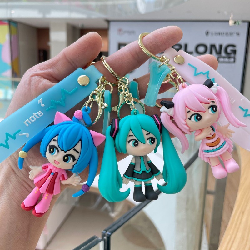Hatsune Miku Keychain New Crea – обзор и цена Carabiner Keychain