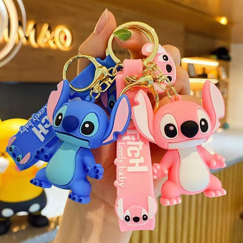 New Anime Stitch Toys Keychain – обзор и цена Carabiner Keychain
