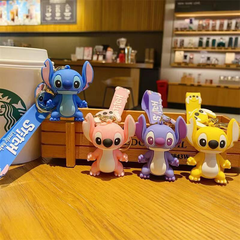 New Anime Stitch Toys Keychain – обзор и цена Carabiner Keychain