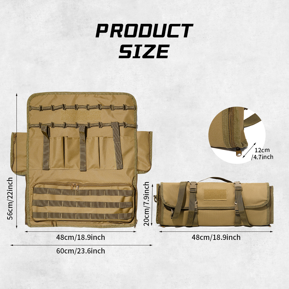 Tactical MOLLE Seat Back Organ – обзор и цена Edc Car Carry