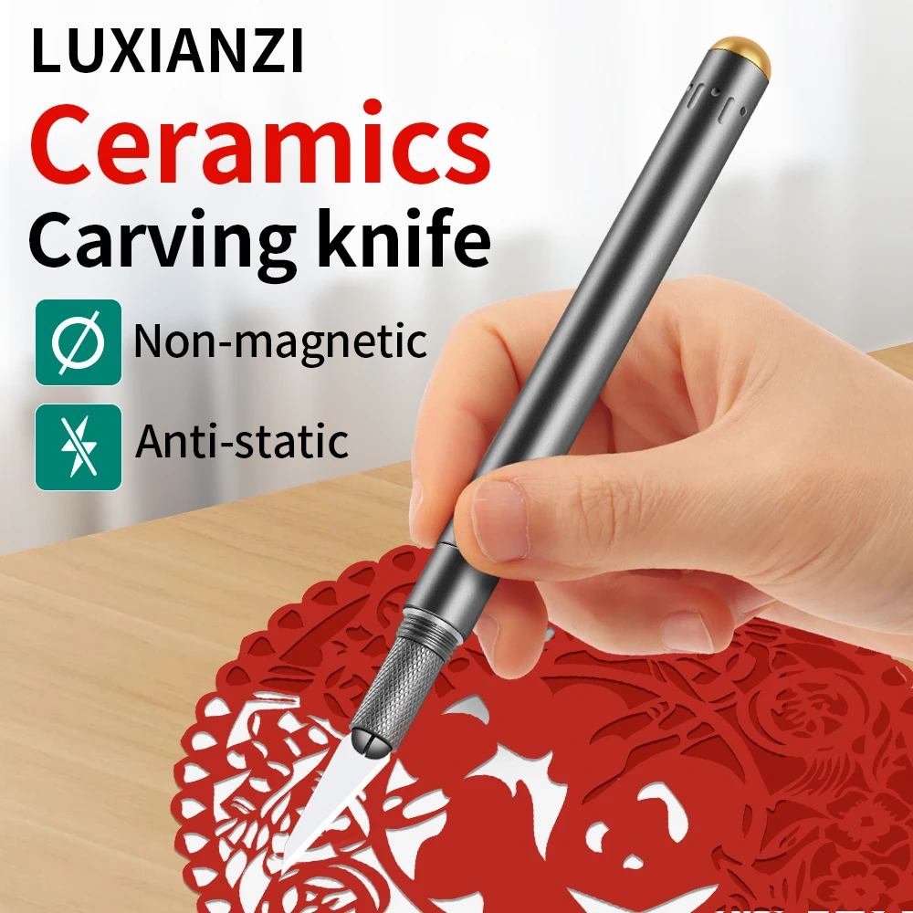 LUXIANZI Ceramics Blade Carvin – обзор и цена Pocket Knife Ceramic