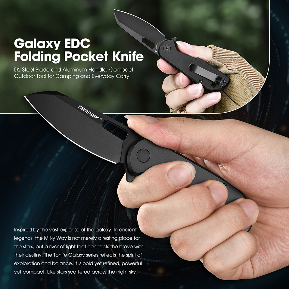TONIFE Galaxy Mini CKT9205 Fol – обзор и цена Edc Carry Pocket Knife
