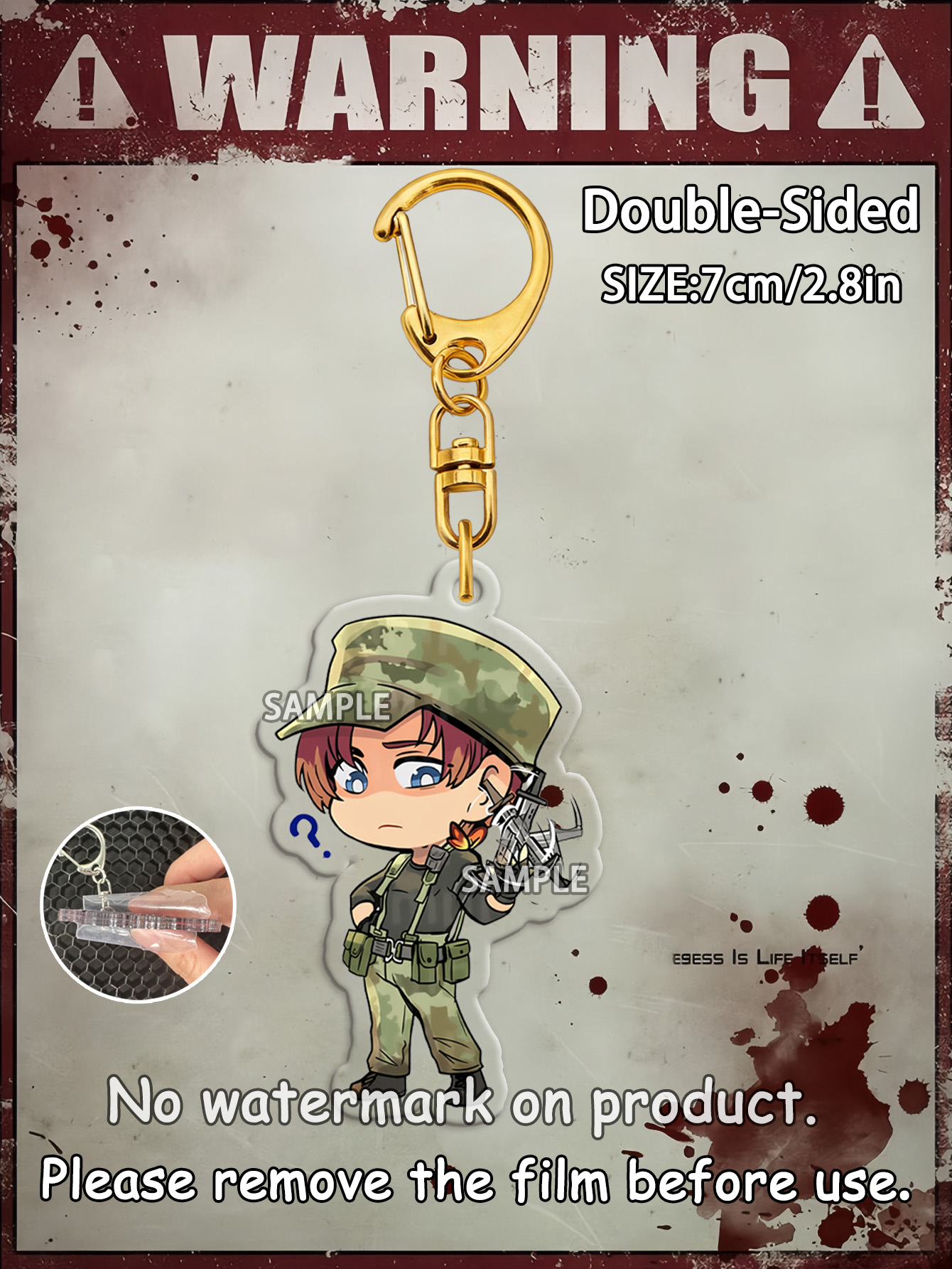 Leon Keychain，Biohazard 4 Keyc – обзор и цена Carabiner Keychain