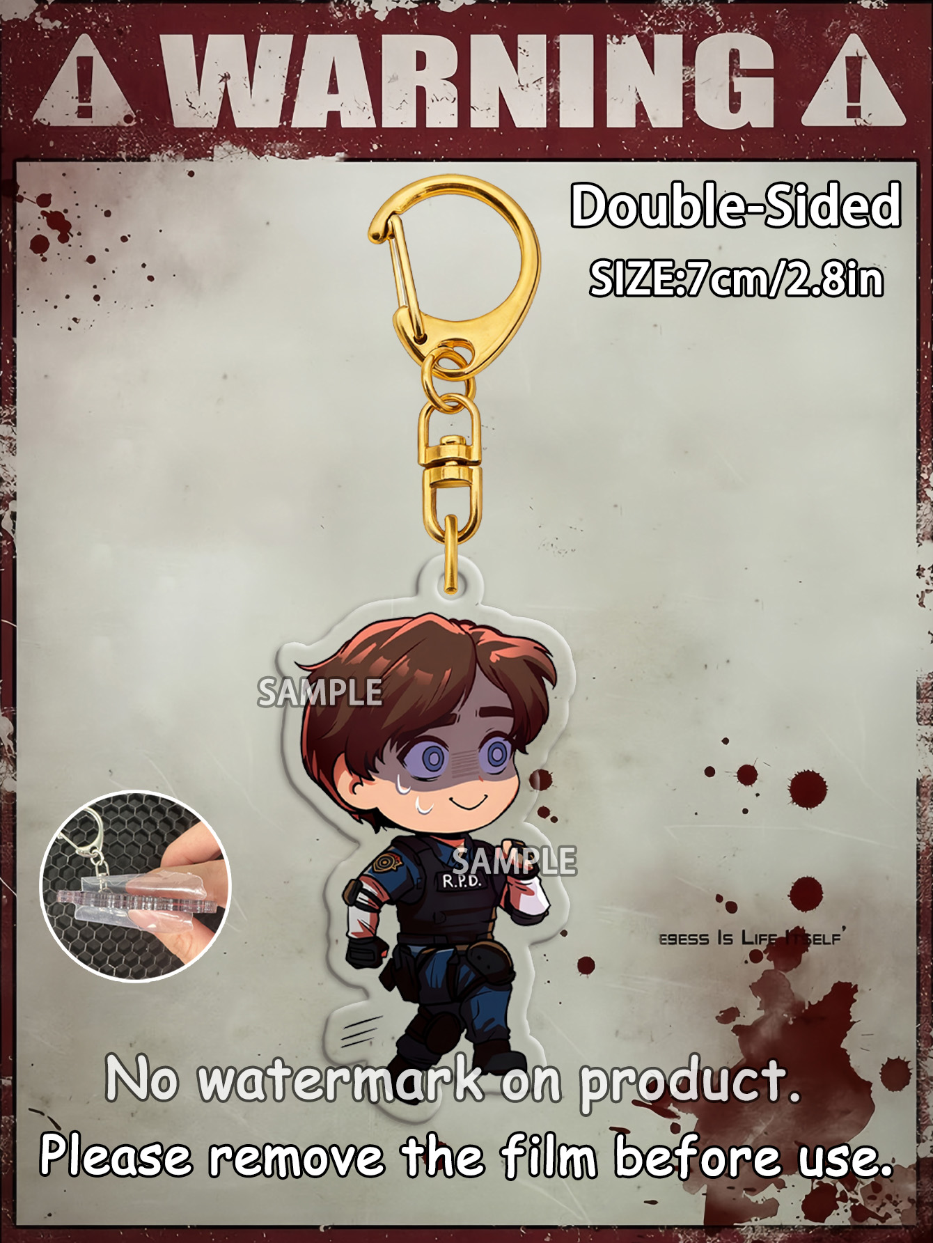 Leon Keychain，Biohazard 4 Keyc – обзор и цена Carabiner Keychain