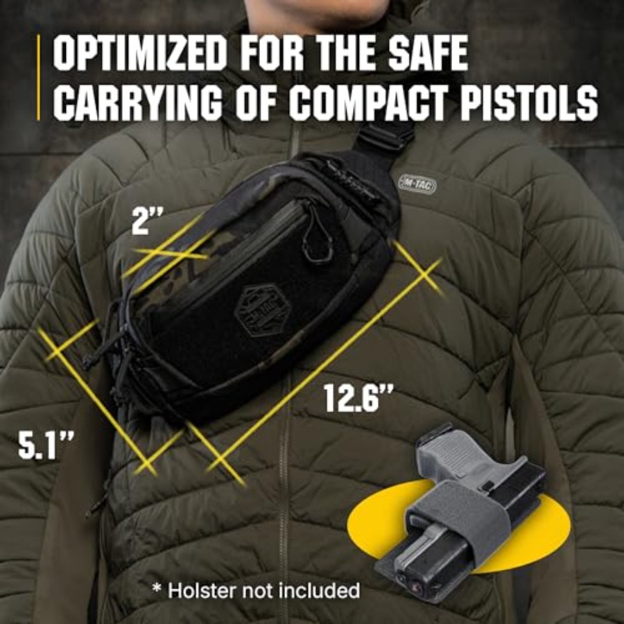 Tactical Mens Fanny Pack - Wai – обзор и цена Edc Concealed Carry Fanny Pack