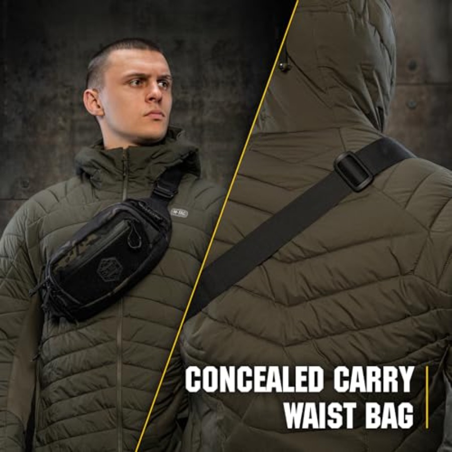 Tactical Mens Fanny Pack - Wai – обзор и цена Edc Concealed Carry Fanny Pack