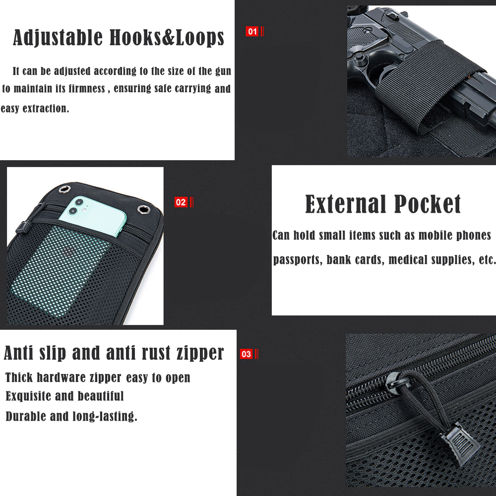 Molle Outdoor Tactical Conceal – обзор и цена Edc Concealed Carry Fanny Pack