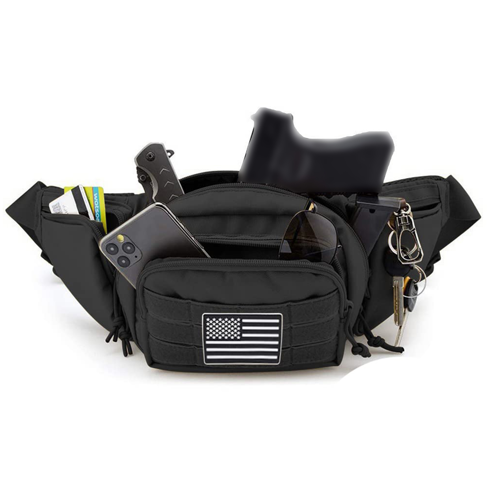 Tactical Fanny Pack Gun Holste – обзор и цена Edc Concealed Carry Fanny Pack