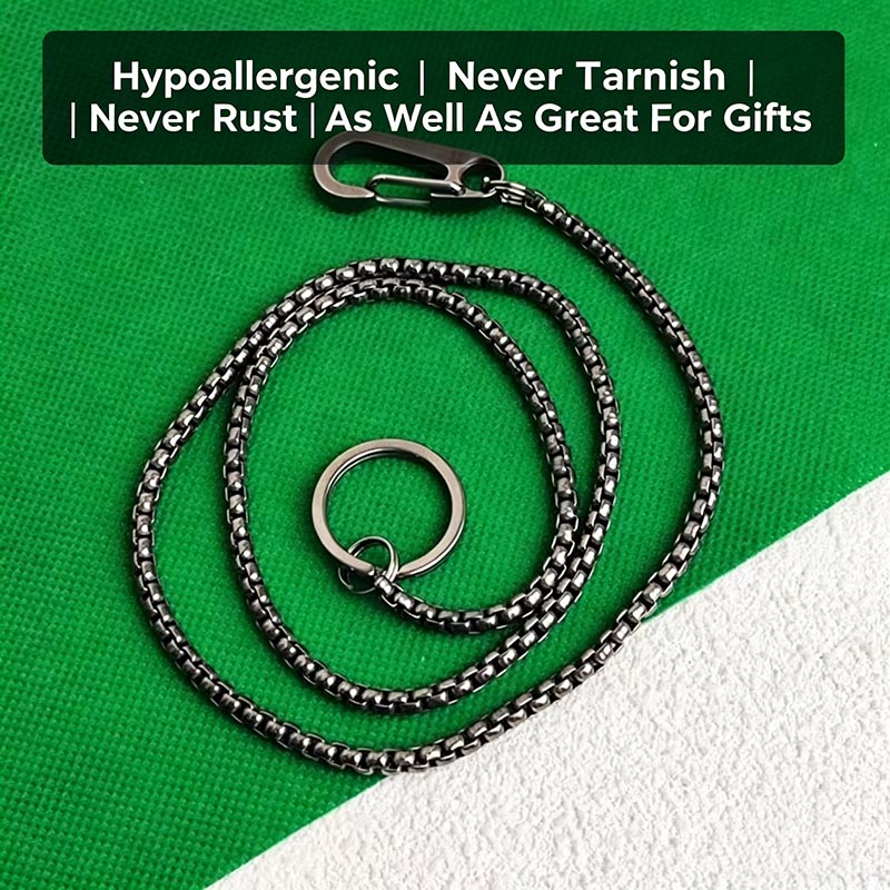 Titanium Wallet Chain for Men, – обзор и цена Wallet Slim Titanium