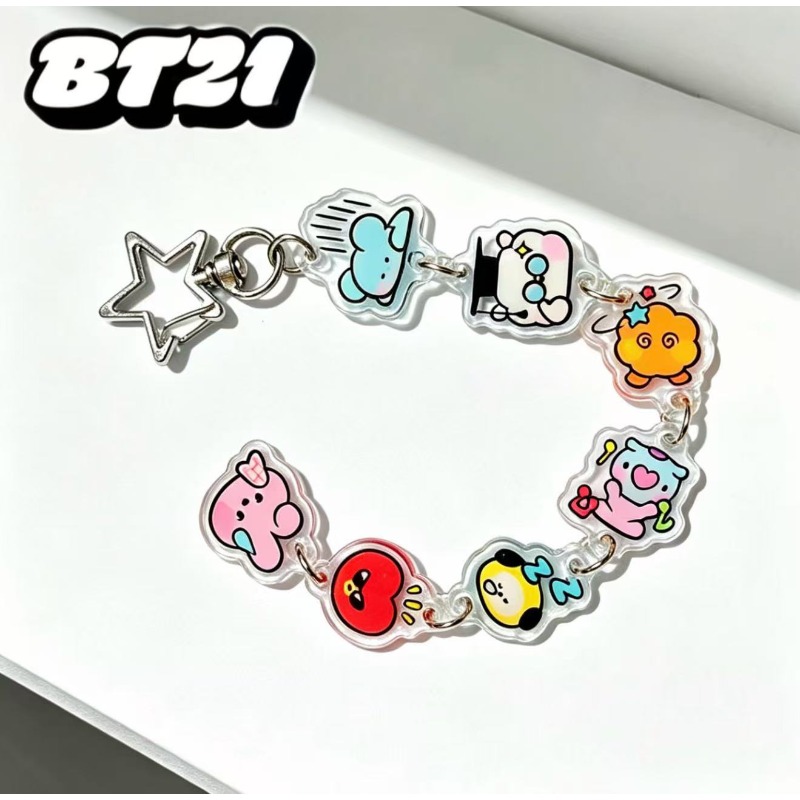 BT21 Cooky RJ Mang Chimmy Tata – обзор и цена Carabiner Keychain