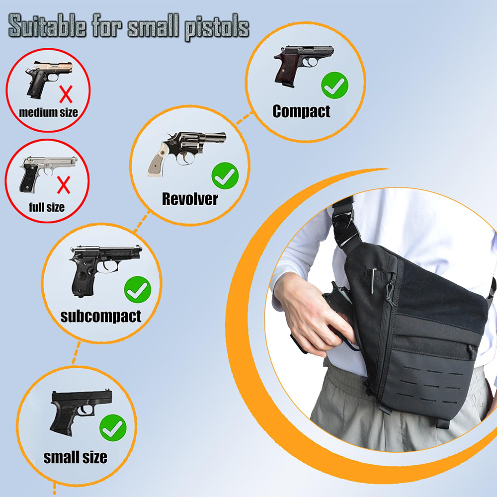 Tactical Bag Concealed Gun Bag – обзор и цена Edc Concealed Carry Backpack