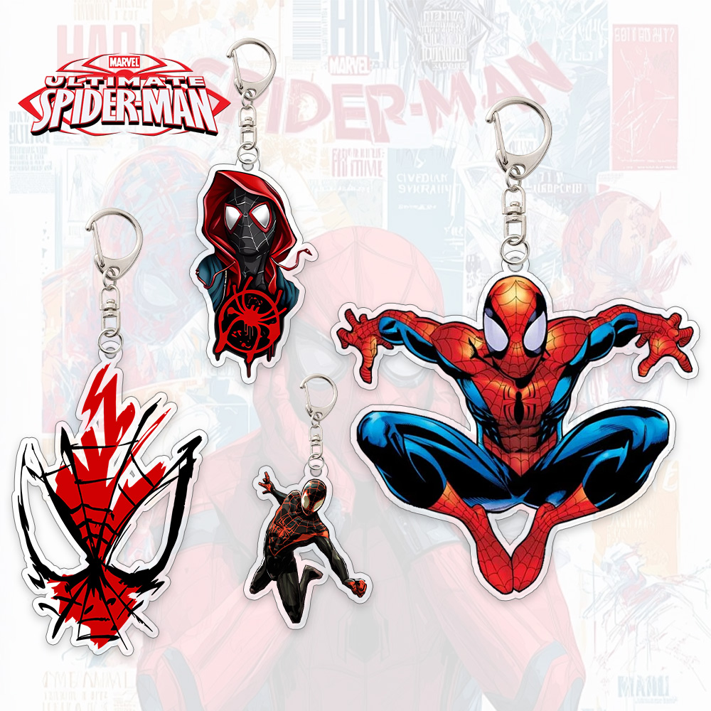 Spider Man Acrylic Keychain An – обзор и цена Carabiner Keychain
