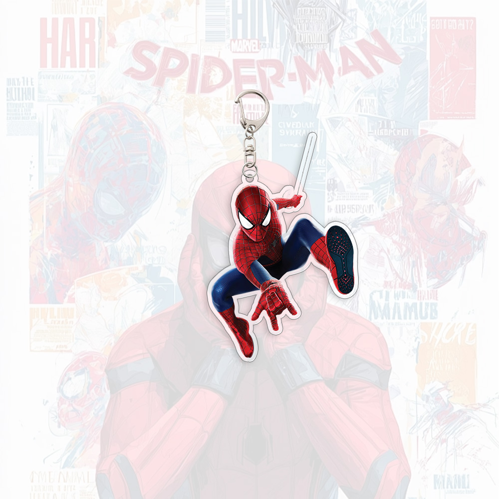 Spider Man Acrylic Keychain An – обзор и цена Carabiner Keychain