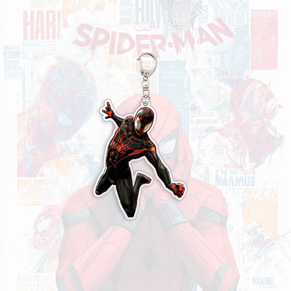 Spider Man Acrylic Keychain An – обзор и цена Carabiner Keychain