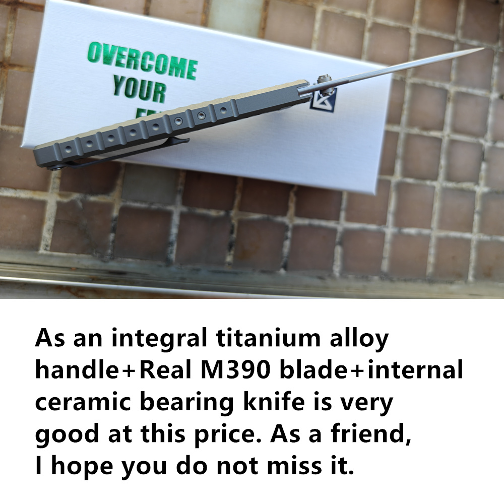 Anthem 781 Integral Titanium H – обзор и цена Pocket Knife Ceramic