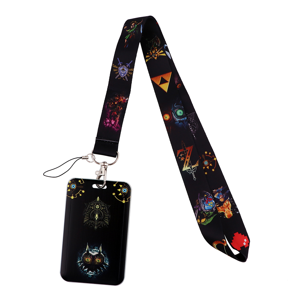 Cartoon Game Lanyards for Key  – обзор и цена Carabiner Keychain