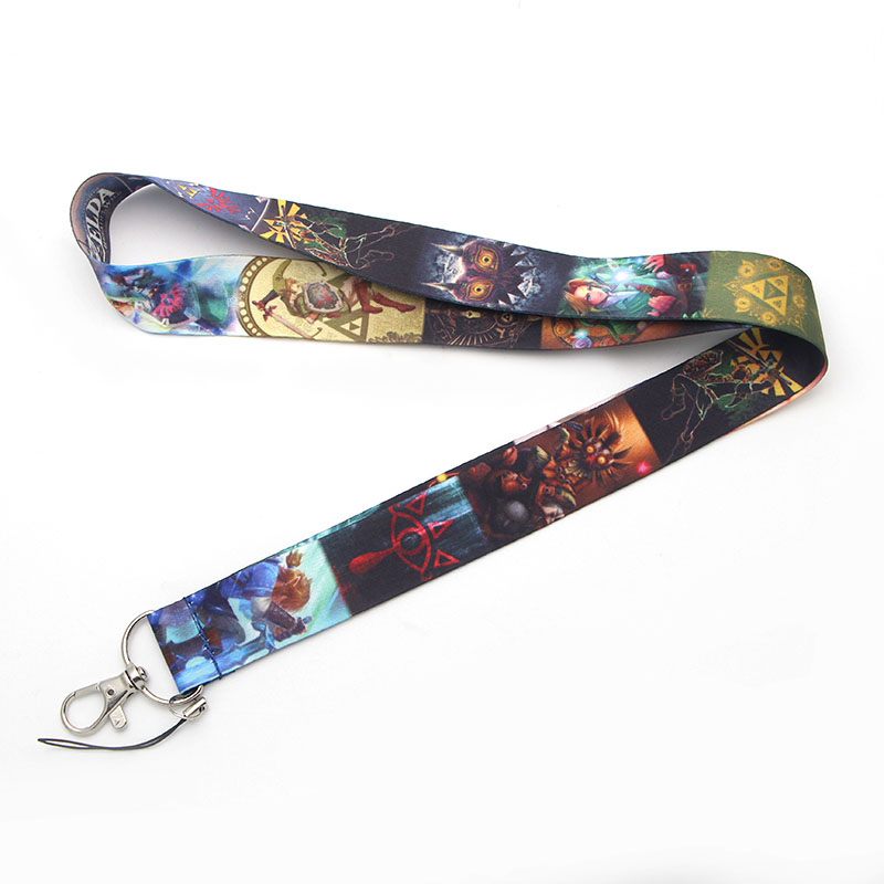 Cartoon Game Lanyards for Key  – обзор и цена Carabiner Keychain
