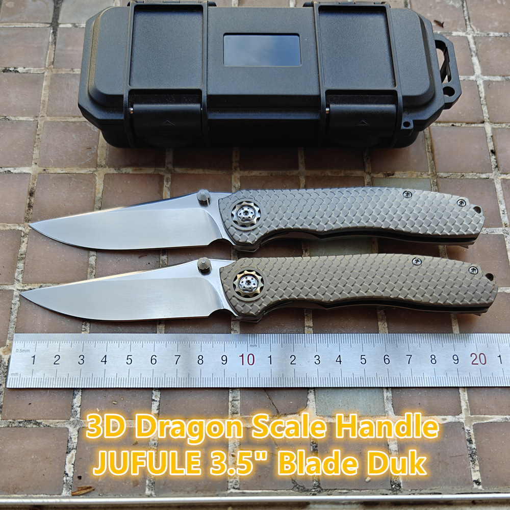 JUFULE New DUK Dragon Scale Co – обзор и цена Pocket Knife Ceramic